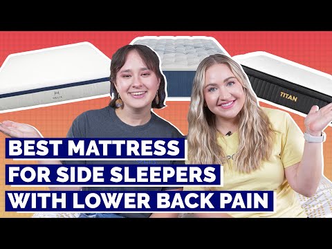 Best Mattress For Side Sleepers With Lower Back Pain - Our Top 5!