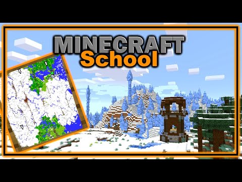 How to Make a Map and Exploring! | Minecraft School | Tutorial Let's Play | Lesson 11