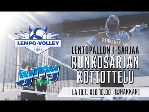Otteluennakko Lempo-Volley - Nurmon Jymy 18.1.2020