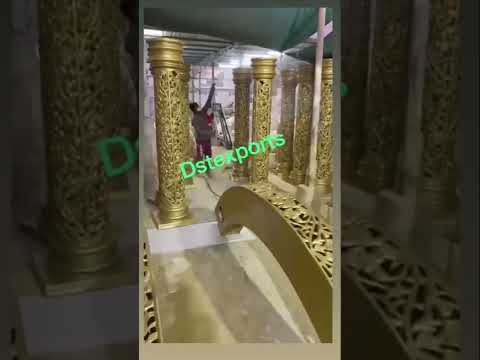 Traditional manavarai temple wedding stage tamilian wedding ...