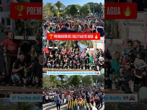 PREMIACIÓN DEL RALLY OJO DE AGUA 2026