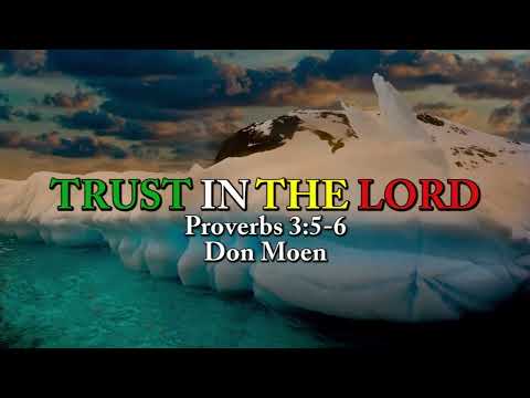 TRUST IN THE LORD (Reggae) - Don Moen
