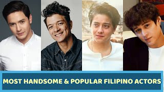 Most Handsome & Popular Filipino Actors (2021) | TOP 12