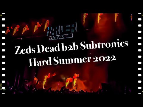 Zeds Dead b2b Subtronics LIVE @ Hard Summer 2022 (FULL SET)