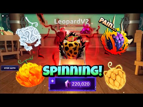 Spending 200,000+ GEMS for Mythical LEOPARD V2 Fruit in Fruit Battlegrounds