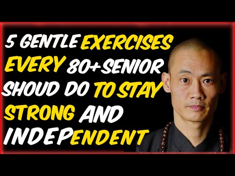 5 Gentle Exercises Every 80+ Senior Should Do to Stay Strong and Independent.