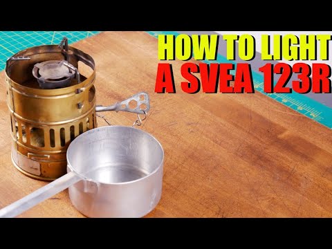 How to Light a Svea 123r