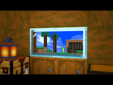 Shalz - I Built Working Terraria in Non-Euclidean Minecraft