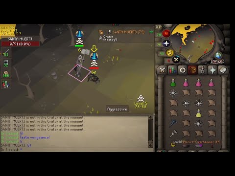 [OSRS] Level 83 does 106 Damage in 1 second ( Bounty Hunter )
