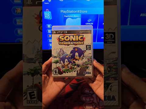 Sonic Generations PS3 #sonic #sonicthehedgehog #sonicxshadowgenerations #nostalgia