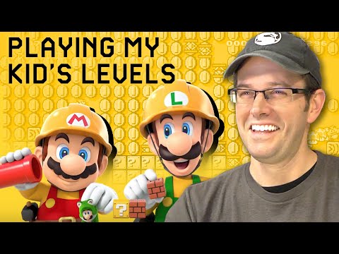 Mario Maker - My kid's levels - Episode 1