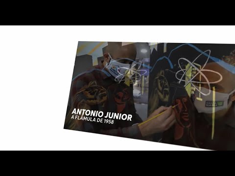 Pintura do Painel:  "Santa Maria 162 anos" (Santa Maria, RS / 2020)