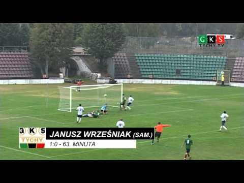 13. kolejka: GKS Tychy - Energetyk ROW Rybnik 3:0. Wrześniak 1:0