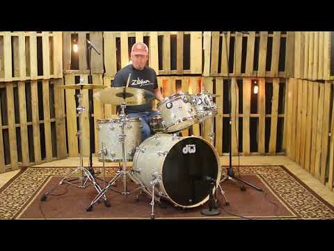 DW Collector's Broken Glass Drum Set - 22, 10 12, 16 - SO#1143781