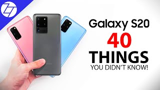 Samsung Galaxy S20 Ultra - 40 Things You Didn&#039;t Know!