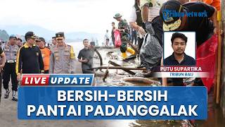 Ribuan Orang Gelar Aksi Bersih bersih di Pantai Padanggalak Denpasar, Koster Sebut Semua TPA di Bali