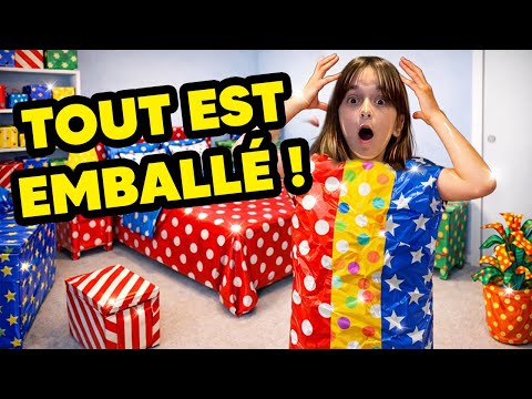 LILO'S ROOM COVERED IN WRAPS!