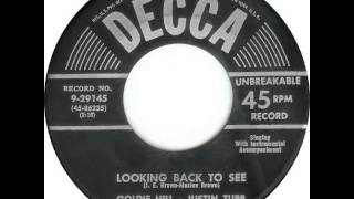 Goldie Hill &amp; Justin Tubb ~ Looking Back To See