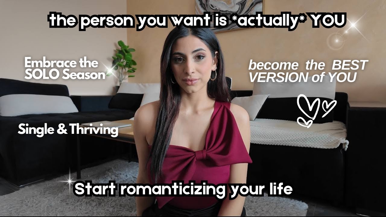 How to *actually* love being single | self-care, solo dates & healing