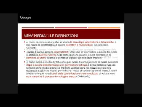 86° Mercoledì di Nexa - Il nesso tra New Media e Gender Empowerment