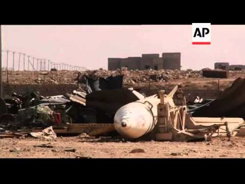 Compound built in Gadhafi''''s honour in ruins, wrecked Scud missile base
