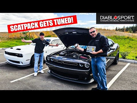 2015 Scatpack Challenger | PCM Swap and DiabloSport Tune Install | Super Easy!