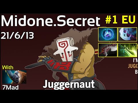 Midone [Secret] Juggernaut - Dota 2  7.19