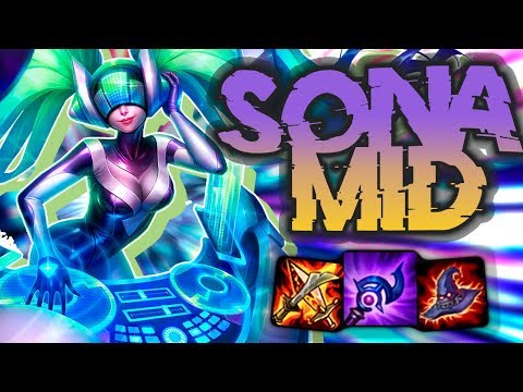 HOW TO ONE SHOT EVERY OPPONENT!! Off Meta Monday - Sona Mid - League of Legends