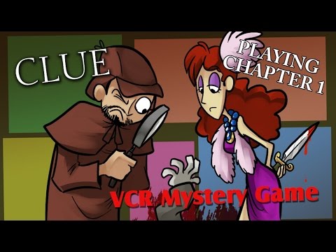 Clue VCR Mystery Game: Playing Chapter 1 - Phelous & Obscurus Lupa