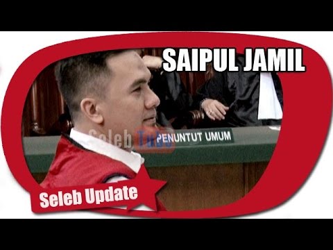 DIVONIS 3 TAHUN PENJARA, INI KATA SAIPUL JAMIL