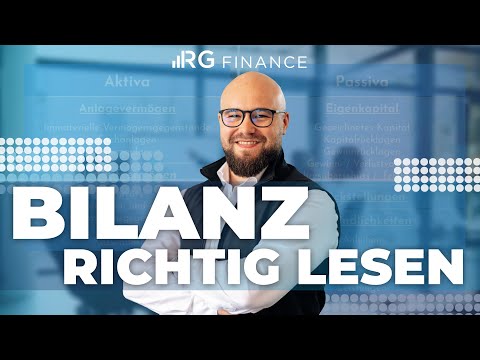 Wie lese ich eine Bilanz?