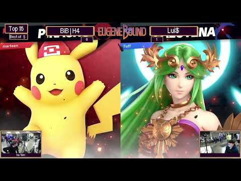 H4 (Pikachu) vs Lui$ (Palutena) - Ultimate Singles Losers Top 16 - EugeneBound