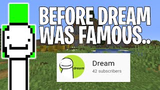 Dream Before He Was Famous