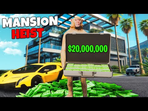 EDDY Robbed MILLIONAIRE MANSION in GTA 5 RP!
