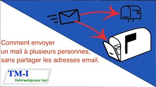 Comment envoyer un mail à plusieurs personnes, sans partager les adresses email.