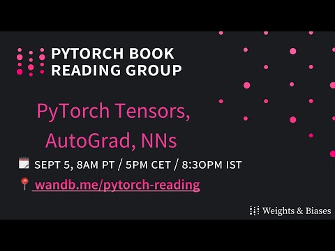 PyTorch Book Reading - 2. Tensors, Autograd & NNs in PyTorch