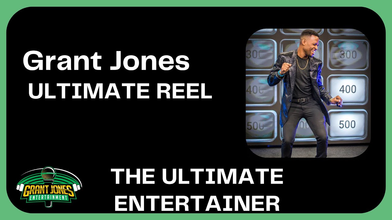 Promotional video thumbnail 1 for Grant Jones Entertainment