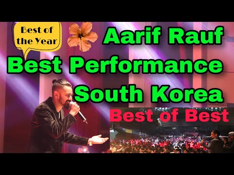 Aarif Rauf Best Performance In South Korea