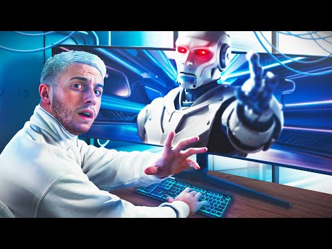 J’AI LAISSÉ UN ROBOT IA ME CONTRÔLER PENDANT 24H ! (il est bizarre à la fin)