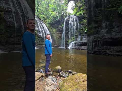 Cachoeira do Encontro - José Boiteux/SC #turismo #aventura #trilha #santacatariana #cachoeira