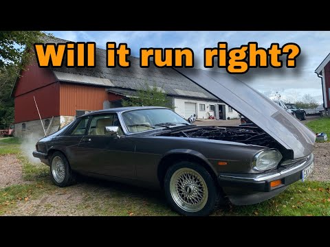 Another Barn Find Jaguar XJS V12 That Doesn't Run Well! Can I make it run right?