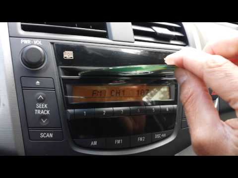 RAV4 Radio CD Issue