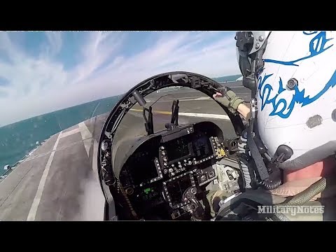 F/A-18 Catapult Launch aboard CVN 71 USS Theodore Roosevelt