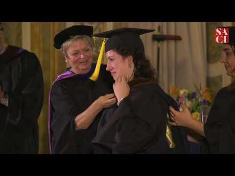 SACI 2018 MFA Commencement - Awarding of Diplomas