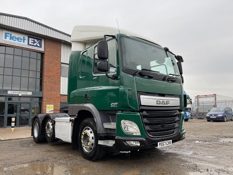 DAF CF440 FTG *EURO 6* 6X2 TRACTOR UNIT 2017 - PE67 CXN