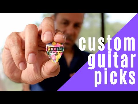 Why You Need Custom Guitar Picks!