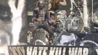 Rob Zombie - Drum Solo & More Human Than Human @ GMM 29-06-2014  HD