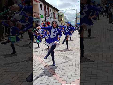 Desfile folklórico Quero Tungurahua Ecuador #arte #cultura #tradicion