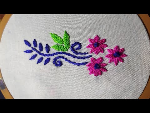 Hand Embroidery Flower
