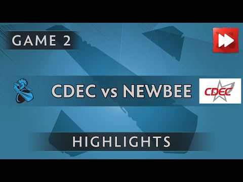 CDEC Gaming vs Newbee [Game 2] Dota 2 Professional League 2016 - Dota Highlights